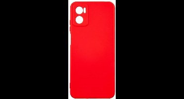 Beline Siliconen hoesje voor Motorola Moto E22i rood/rood