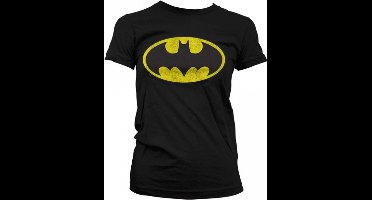 Batman dames verkleed T-shirt - zwart - korte mouwen - DC Comics M