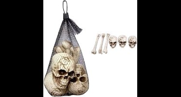 Schedels met botten (2x3st)