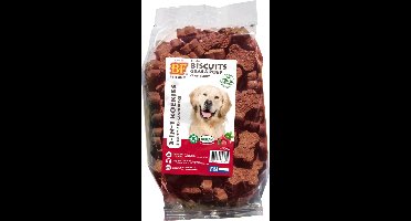 Biofood 3-In-1 Koekje Cranberry&Vlees - Hondensnacks - 500 g
