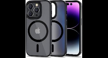 Tech-Protect - Telefoon Hoesje Geschikt voor iPhone 14 Pro Max met MagSafe - Zwart