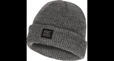Heatkeeper - Thermo Muts Kinderen - Grijs - 9/12 Jaar - 4-Stuks - Warme kindermuts