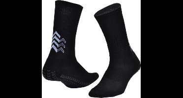 New Age Devi - Anti-Blaren Sportsokken Zwarte Voetbal Gripsokken Maat 39-44