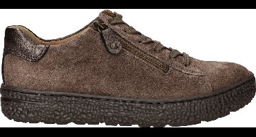 Hartjes Combi Met Hiel Suede H Ls Sneaker Sneakers - Suède - Dames - Taupe - Maat 37,5