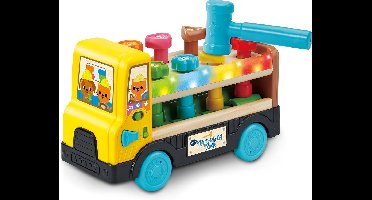 VTech Timmer & Tel Truck - Educatief Speelgoed - Maak Kennis met Vormen, Cijfers & Kleuren - Kinderspeelgoed 1.5 tot 4 Jaar