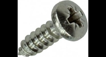 Mack Zelftappende RVS Schroef 20 stuks 2,9 x 9,5 mm