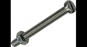 Mack METAALSCHROEF CYL. KOP + MOER RVS 8 ST M4X40