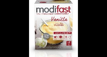 Modifast Weight Control Pudding Vanille - 8 x 8 x 55 gr - Voordeelverpakking