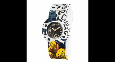 Bill´s Zwitserse Mini Horloge - vrouwen en kinderen - JAGUAR - silicone polshorloge - zonder sluiting
