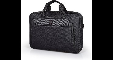 Port Designs Hannoi II - Laptoptas - tot 17.3 inch - Clamshell - Zwart