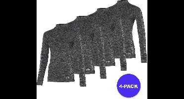 Heatkeeper - Premium thermo broek/shirt dames - Set - Maat M - Zwart - 4 x broek/shirt