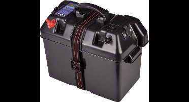 Accubak met Massa Schakelaar 12 volt aansluitingen