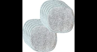 green-goose® Herbruikbare Wattenschijfjes | Make-Up Pads | 10 Stuks | Medium | 10 cm | Gezichtreinigingsdoek | 10 Duurzame Make-Up Remover Pads