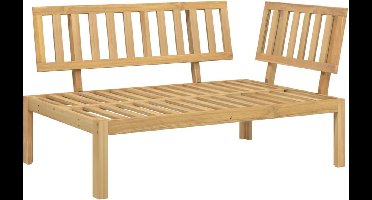 vidaXL - Tuinhoekbank - pallet - massief - acaciahout