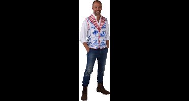 Magic Design Verkleedvest Holland Polyester Delfsblauw Maat Xxl