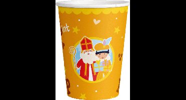 Bekers Sinterklaas 8st - 250ml
