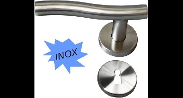 KRUKSET, DOORG., INGEDR., ROND, RVS