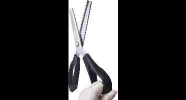 Kleermakersschaar groot zig zag kartel overlock Schaar - Zeer scherp - Stof Knippen - 20 cm | Textielschaar | stofschaar