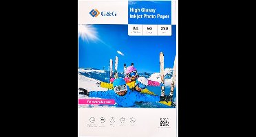 G&G fotopapier- A4 -glanzend - 230g/m-50 vellen