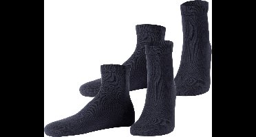 JOOP! Sokken Unisex premium essential organic cotton Quarter 2p Set van 2