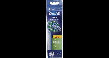 6x Oral-B Opzetborstels CrossAction Wit 4 stuks