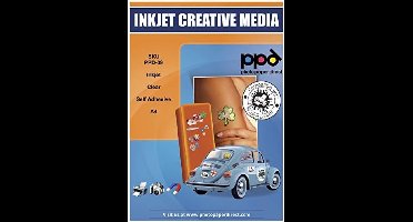 Premium Inkjet Bedrukbare Transparante Zelfklevende Folie