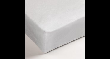 Ambiante Molton Hoeslaken - Tweepersoons - 90/100x200/210 cm - Wit