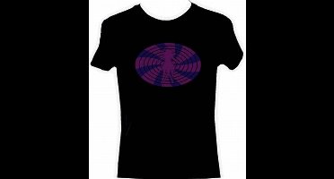 LED T-Groove Dancing Lady T-Shirt maat S