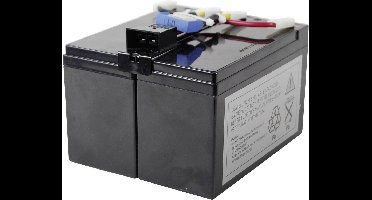 Conrad energy RBC48 UPS-accu Vervangt originele accu RBC48 Geschikt voor merk APC