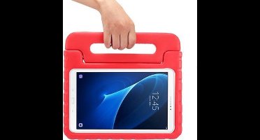 white Label Kinderhoes voor Samsung Galaxy Tab A 10.1 / T580 Foam Beschermcover Rood