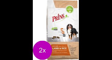 Prins Procare Adult Lam&Rijst - Hondenvoer - 2 x 3 kg