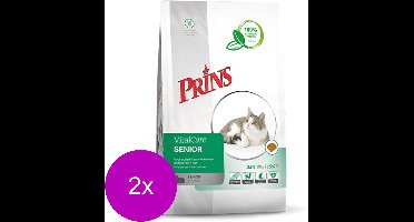 Prins Vitalcare Senior Gevogelte - Kattenvoer - 2 x 10 kg