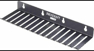 VOLTCRAFT ML-1 OR Meetsnoerhouder ML-1 OR 14 uitsparingen (73 x 5,3 mm) (l x b x h) 280 x 85 x 32 mm Zwart