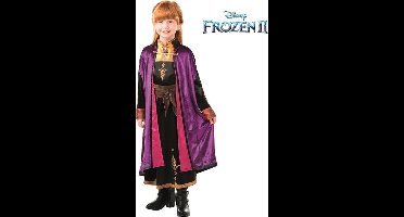 Rubie's Verkleedjurk Anna Frozen Ii Paars 2-delig Mt 128