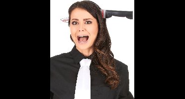 Vegaoo - Haarband met bloederig mes