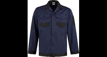 Bestex Werkjasje Katoen-Polyester WJC6040 Marineblauw/ZwartXL