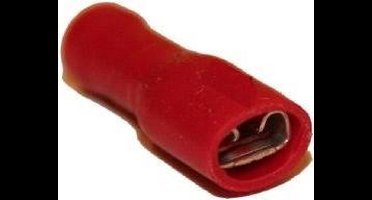 Amigo Kabelschoen Vrouw Plat 4.8mm Geisoleerd (25 Stuks) (246325)