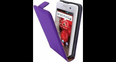 Mobiparts Premium Flip Case LG Optimus L3 II Purple