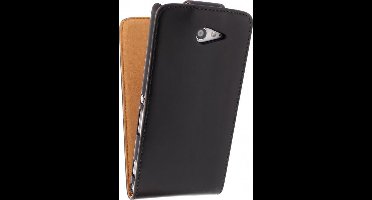 Xccess Leather Flip Case Xperia M2    Bk