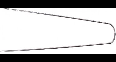 Vwp Spatbordstang Gg 28 Inch Rvs Zilver Per Stuk