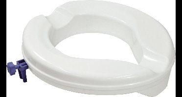 Aidapt Toiletverhoger 10 cm - Ergonomisch zonder deksel - Wit