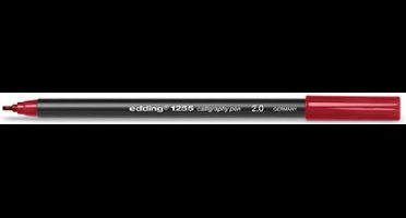 edding-1255 kalligrafie pen oud rood 1ST 3,5 mm / 4-125535-046