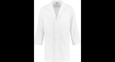 EM Workwear Stofjas 100% katoen - wit - maat L / 52-54