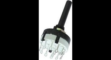 Draaischakelaar 3P / 4 Standen - Soldeeraansluitingen