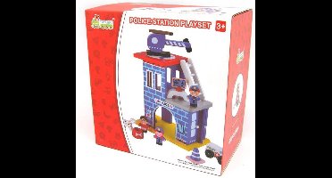 Houten Politiebureau Speelset