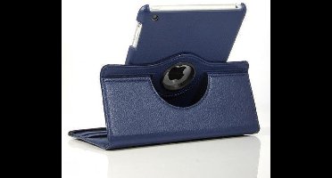 iPad Draaibare Cover case DONKER BLAUW 360 beschemhoes