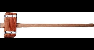 Talen Tools Sleg vierkant met houten steel 90cm hamer 350 x 150mm