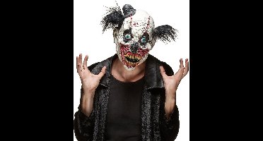 "Halloween masker van zombie clown volwassenen - Verkleedmasker - One size"