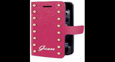 Guess Studded Collection iPhone 5C Folio Case Pink