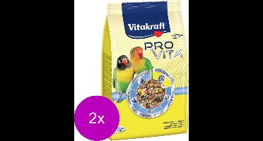 Vitakraft Pro Vita Agapornis - Vogelvoer - 2 x 750 g